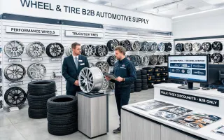 Tire and wheel retailers